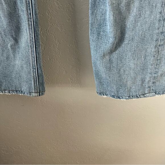 Aritzia Denim Forum The Arlo High Rise Straight Distressed Jeans - Picture 7 of 10